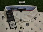 Greyson Women s Goat Print Golf Shirt C c  Logo Arctic White 2xl Xxl
