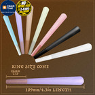 200 Pack 8 Colors Colorful Pre Rolled Cone   Cones King Siz   110mm 
