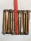 Wood Bobbins Spools Wooden Industrial Style Spindles 8 75  Wooden Quills Lot-10 
