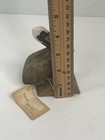 Hand Carved Wood Pelican Bird Figurine Timely Art Pilings Stump Coastal Beach
