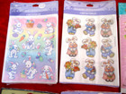 Vintage Easter Stickers 6 Pk  Lot Of Sticker24 Sheets New Sealed 