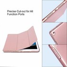 For Ipad 10 2 Inch 2019  Ipad 7th Gen Magnetic Leather Smart Cover Frosted Case