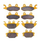 Kawasaki Mule Pro Dx dtx fx fxt fxr 2015-2024 Ceramic Brake Pad Set Front   Rear