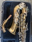 Selmer Bundy Ii Alto Saxophone With Case And Mouthpiece  Made In Usa