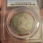1795 Flowing Hair 50c Half Dollar Pcgs Fr02 Philadelphia Silver 2 Leaves