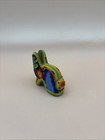 Huichol Mexico Beaded Rabbit Figurine Folk Art Beadwork