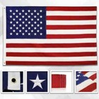 Embroidered Usa Flag 3x5ft 210d Oxford Polyester American Us 50 Stars Flag