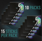 New   5 Gum Rpm Mint Sugarfree Gum  15 Count  pack Of 10  bb07 2025 