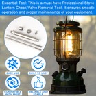 Double End Wide   Narrow Slot Check Valve Removal Tool Kit For Coleman Lantern