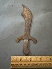 Hand Hammered Copper Scimitar Letter Opener Desk Accessory Vintage