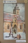 Printed Needlepoint Tapestry With Floss Needle  Included  Marko   s  Square Unitas