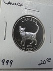 1999 Canada 50 Cents Silver Coin Tonkinese