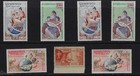 Old Original Collection 12 Different Laos Stamps Very Rare