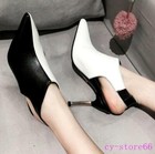 Women s Ankle Boots Party Faux Leather Dress Stiletto High Heel Shoes Slingbacks