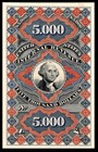 R133atc Persian Rug  5000 Trial Proofs - 5 Varieties Revenue Stamp Reproduction