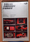 Empty Box  Testors  those Famous Fords 1 25 Scale Cougar Ii   W  Instructions   