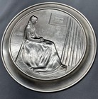 1972 Washinton Whistlers Mother Sterling Mfg  Sample Plate 318 Gr Or 10 2 Troy