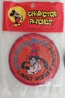Disney  Mickey  Donald Duck   Goofy Character Patch Vintage Walt Disney 3  Nos