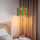 Plug In Pendant Light 50s Mid Century Modern Vintage Retro 1950s Geometric Ha   