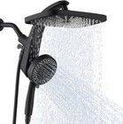 Handheld Rain Shower Combo 10 Sprays High Pressure Magnetic Docking Head