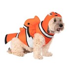 Rubies Disney Finding Nemo Pet Costume Medium Cat Dog Jumpsuit Lost Clown Fish