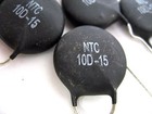 Ntc 10d-15 Inrush Current Limiter Power Thermistors 10ohms 5 Amp  10x 