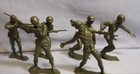 Marx Toys Reissue Plastic Soldiers 6in Germans Marines Japanese Lot Of 18 Vtg