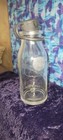 Vintage Mojonnier Milk Bottle W stopper Dairy Tester Lab Glass Sample Date  1964