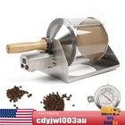 Kaka-g400 Gas Burner Home Coffee Beans Roaster Roasting Machine W  Wood Handle