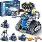 Hands-on 5-in-1 Robot Toy With Remote Control  Perfect Gift For Boys Age 8-14