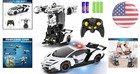 Interactive Remote-controlled Car   Robot - 1 18 Scale With Easy Deformation