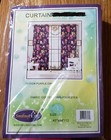 Smiling Home  Purple Fox   Owl Curtain Set With Two Panels Each 40  X 84  New