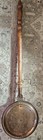 Antique Copper Bed Warmer Turned Wood Handle 42  X 11 
