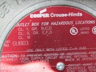     new Crouse-hinds Gub03 Junction Box Without Conduit Openings