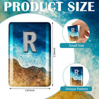 2 Pack 1 5  X 1  X-ray Markers Resin With Lead Letters Tech Markers Gift For Rad