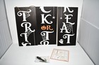 Halloween Welcome Porch Sign     Trick Or Treat Wooden Hanging Sign  45 2      Nwt S