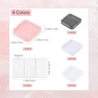 12 Pcs Press On Nail Boxes Packaging Nail Storage Pack Of 12 Round 4 Colors