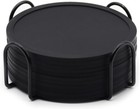 12 Pcs Set Silicone Drinks Coasters Non-slip Cup Mat Pad With Holder