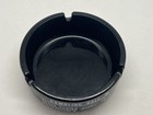 Vtg Golden Nugget Gambling Hall   Saloon Black Glass Ashtray-las Vegas-3 5 -mint