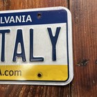 Pa License Plate Love Italy Lv Italy True Vanity 8-17