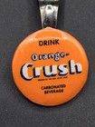      Vintage Orange Crush Soda Pop Metal Pen Clip Advertising Pencil Topper Nos     