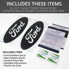 Bocadecals 2015-2023 Ford F150 Emblem Overlay Insert Decals  set Of 2 