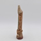 Clay Art Peruvian Folk Art Flute Handmade - Vintage
