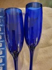 Continental Airlines Dc-3 Champagne Flutes  2 