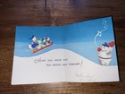 Vintage Walt Disney Productions Donald Duck Sledding Christmas Card Used