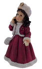 5 5 Inch Tall Resin Winter Christmas Figure   Excellent Condition