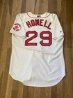 Jeff Howell Game Used Portland Sea Dogs Home White Jersey Red Sox