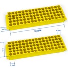 20pcs 80-well Microcentrifuge Tube Racks  Centrifuge Test Tube Holder For Lab