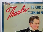 Vintage Fort Pitt Beer Pittsburgh   Pa Embossed Metal Sign