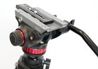 Manfrotto Mvh502ah Pro Video Fluid Head W  Pan Handle plate  3221 Legs  Spreader